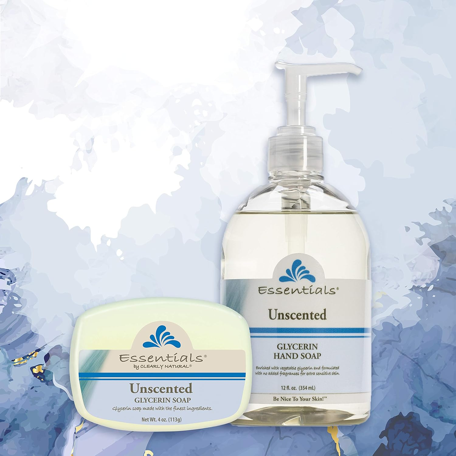 Clearly Natural Glycerine Bar Soap, Unscented, 3 Count, 4 Oz Each (876872362) image number 2