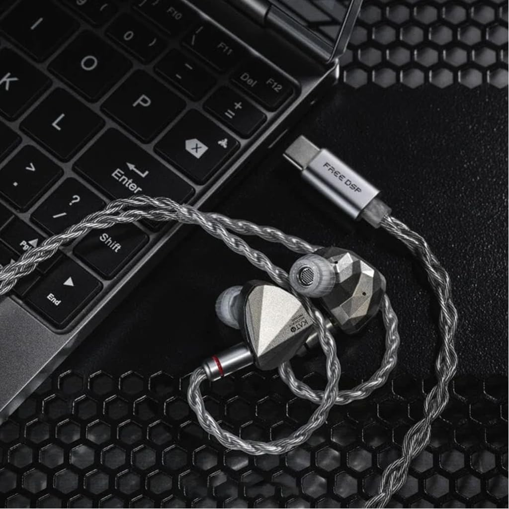 Moondrop Free DSP USB-C Earphone Upgrade Cable Fully Balanced Audio Output DSP Cable image number 6