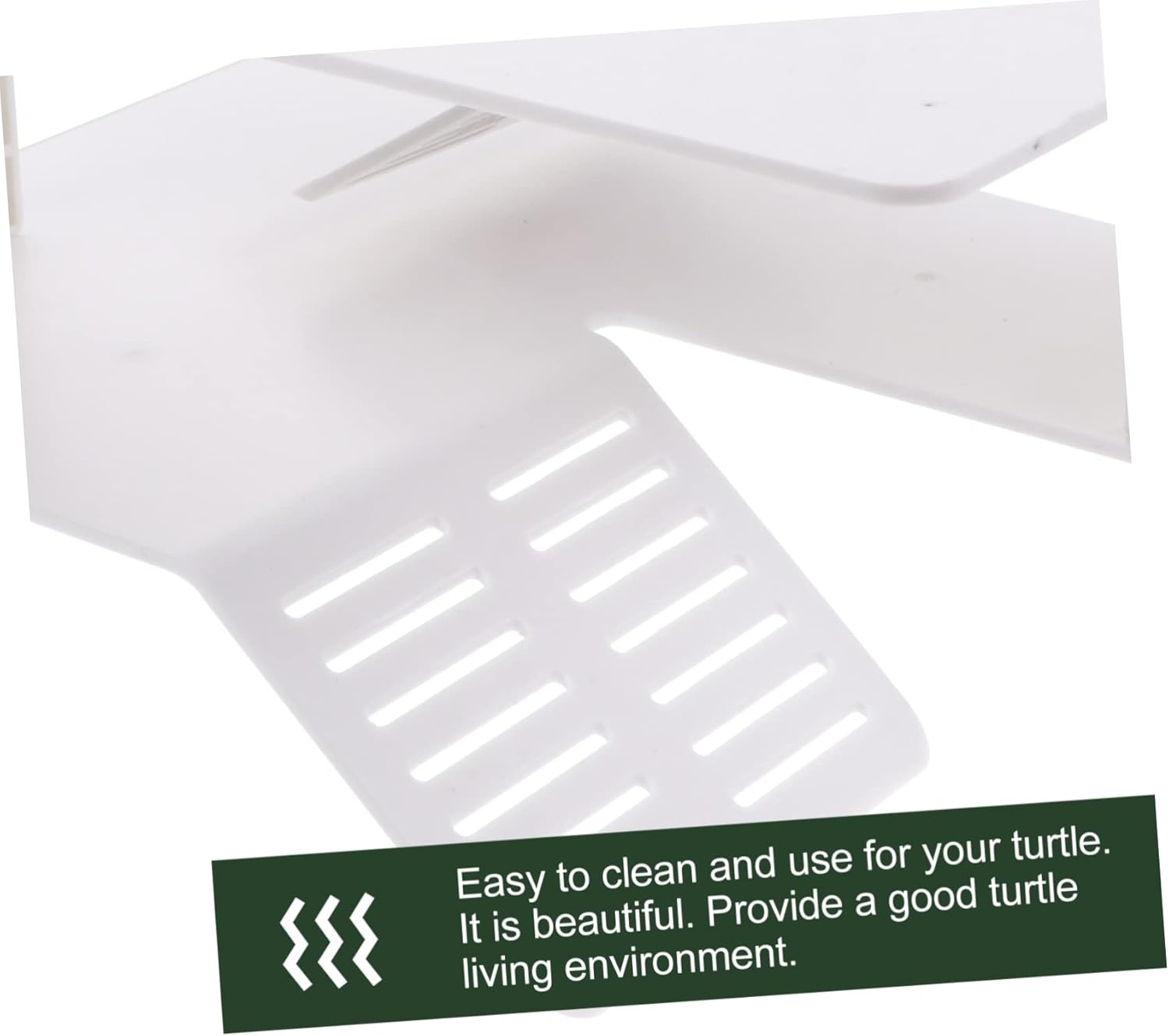 YARNOW 1Set Double Tortoise Platform for Aquatic Reptiles Basking Dock Climbing Ladder for Turtles Suitable for Fish Tanks image number 6