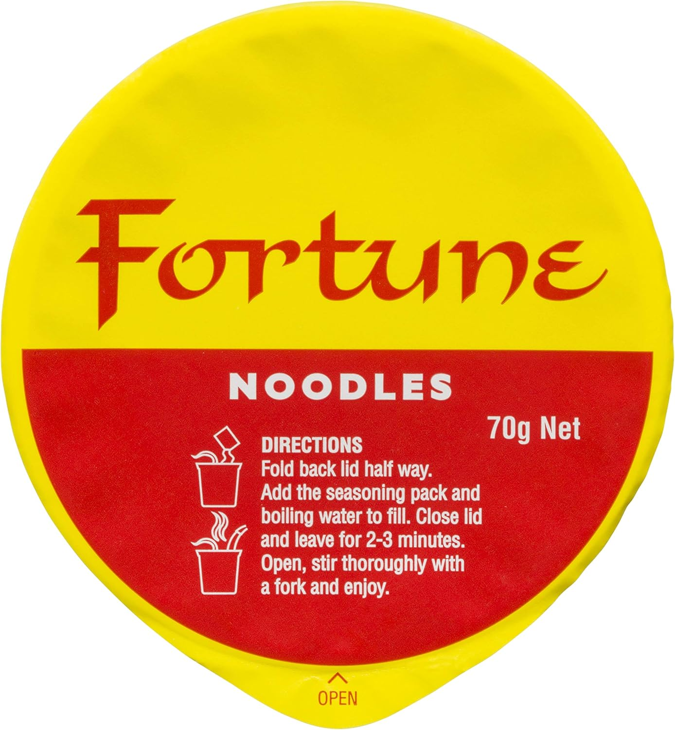 Fortune Fortune Noodle Cup, 70 G, Chicken image number 2