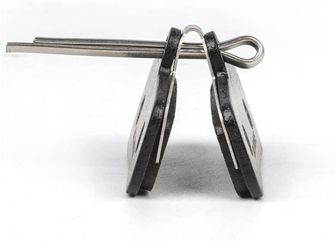 4 Pairs High-Performance Bicycle Disc Brake Pads for Shimano - Semi Metal & Copper, Compact & Durable, with Spring Clips & Bolts, Ideal for Mountain Bikes, Mechanical/Hydraulic Brakes image number 2