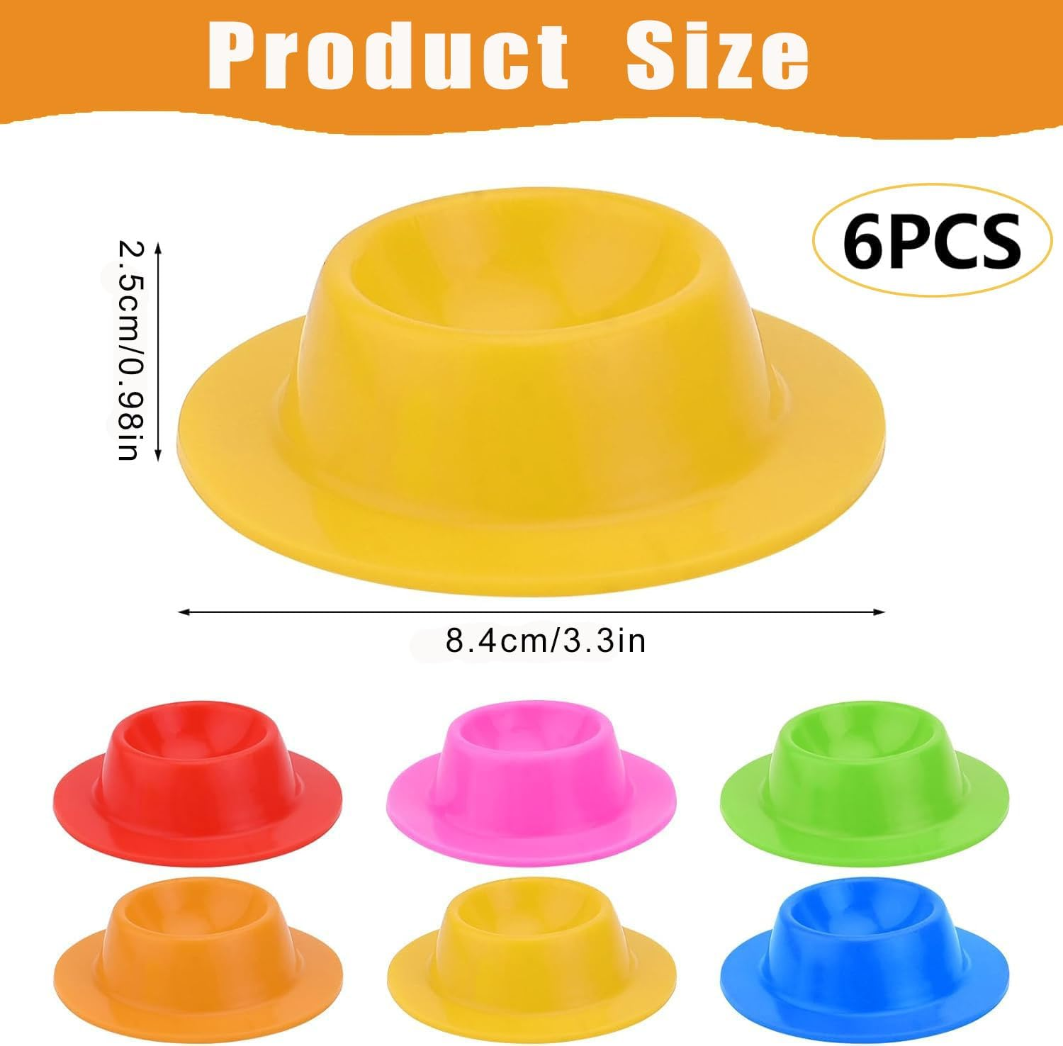 WADY 6PCS Silicone Egg Holder, Silicone Egg Cup Egg Stand Tray for Boiled Eggs, 8.6Cm Colorful Egg Cups,Egg Cup,Egg Cups for Boiled Eggs, Colorful Egg Cups for Breakfast Kitchen Outdoor Camping Kids image number 5