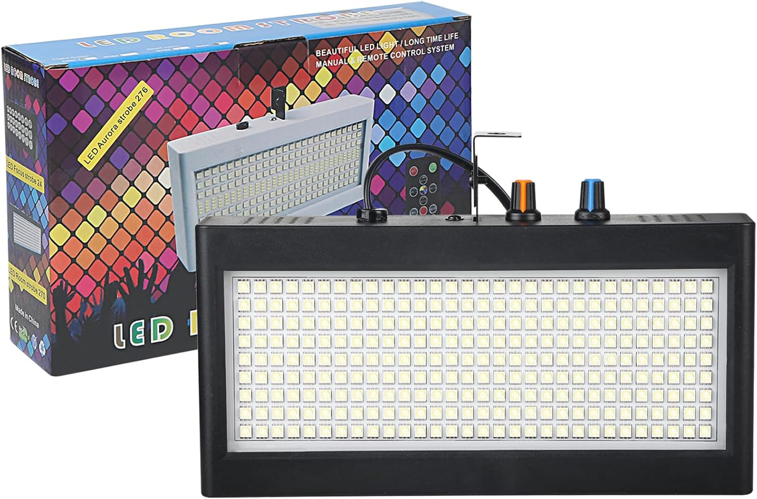 Led Strobe Light,270Pcs White Led Flashing Light,Flashbulb,Stroboflash,Stroboscopic,Black Body, Use for Disco, Ballroom, KTV, Bar,Club, Party, Wedding image number 4