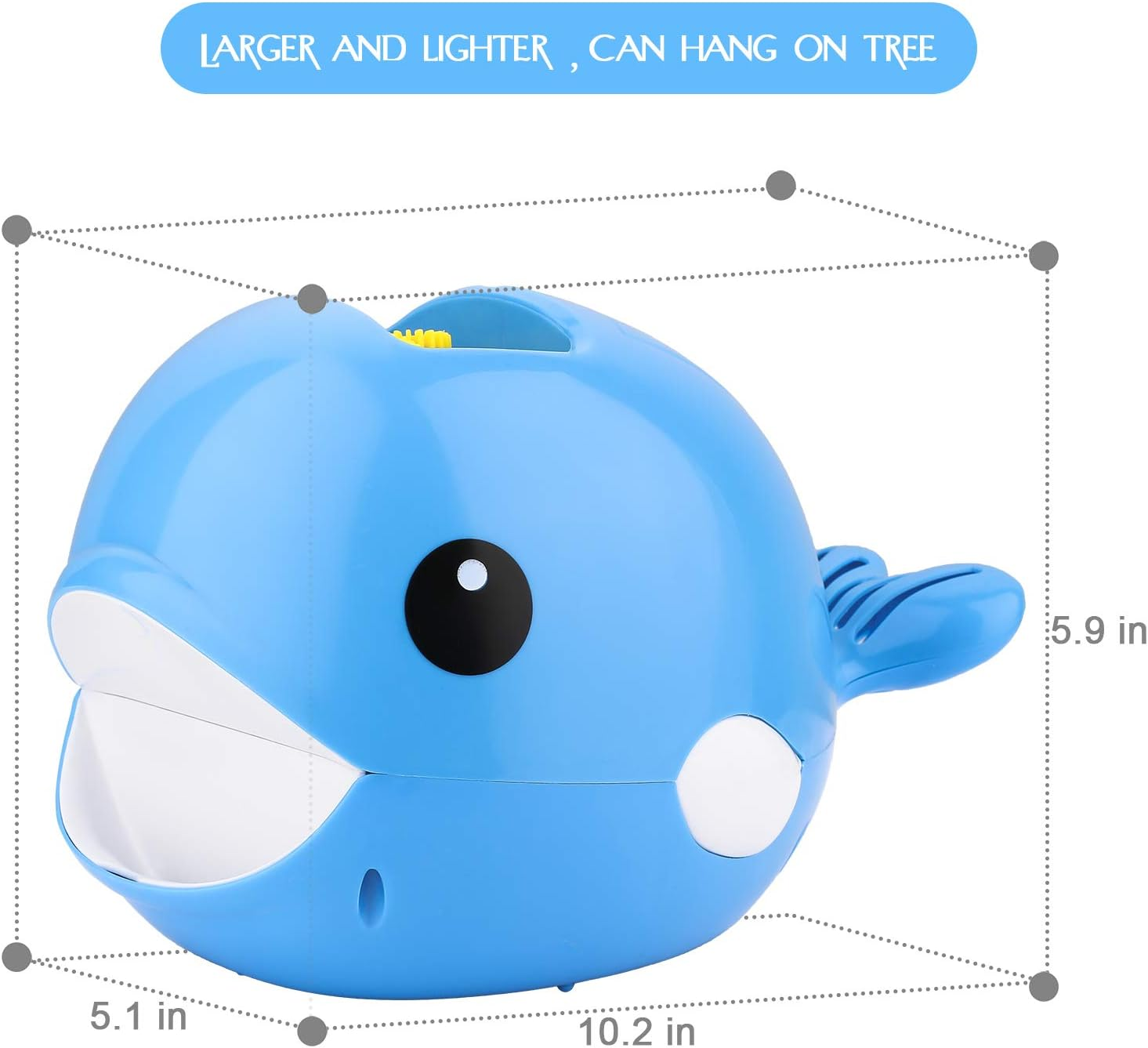 Biulotter Bubble Machine, Automatic Bubble Blower, Bubble Maker More than 2000 per Minute Bubble Machine for Kids, Easy to Use for Parties, Wedding, Indoor and Outdoor Activities image number 4