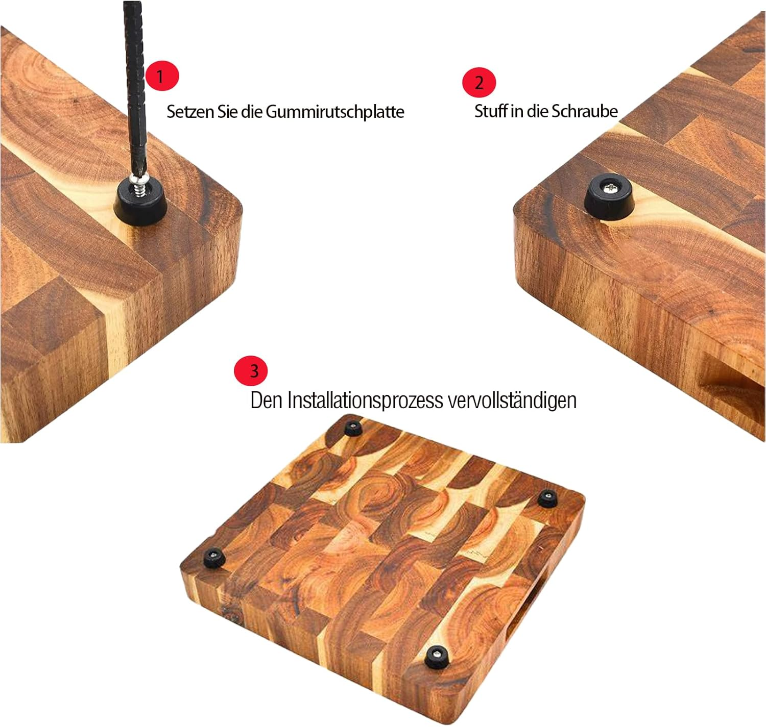 Zakora 20 Pack Rubber Bumper Feet with Stainless Washer and Screws, 0.3 X 0.59 (HD), Soft, Non Slip, Non Marking, Fine Grips for Appliances, Furniture, Electronics