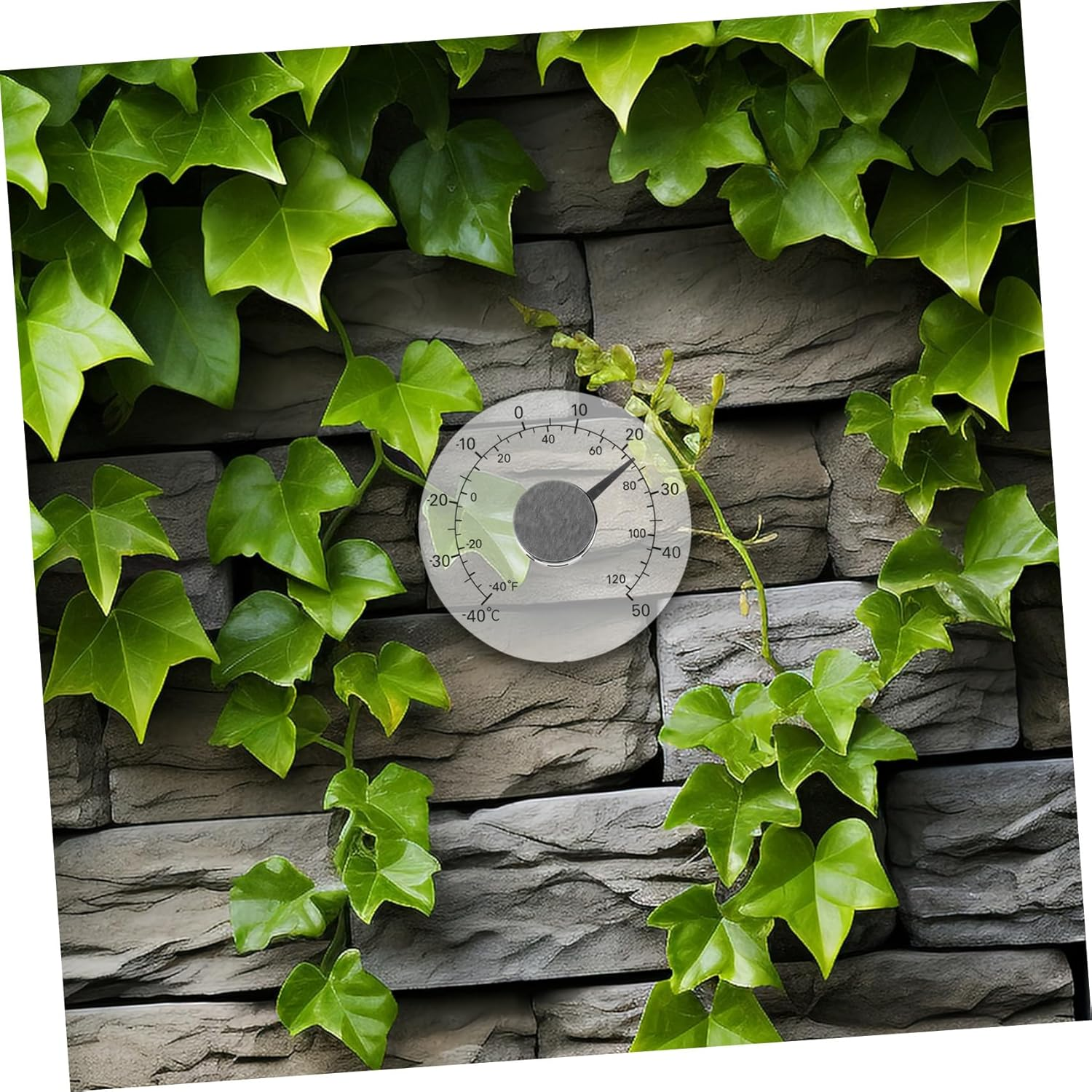 NOLITOY Adhesive Window Thermometer for Indoor Outdoor Use Temperature for Garden Greenhouse Nursery Office Easy-Mount Temperature Gauge image number 2