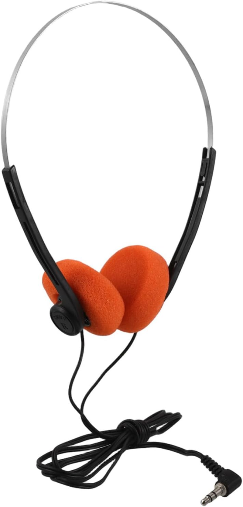 BEBEMOKO Adjustable Lightweight Ear Headphones with Cushioned Ear Pads for Comfortable Vocals Portable Design for Students Classroom Library Use image number 4