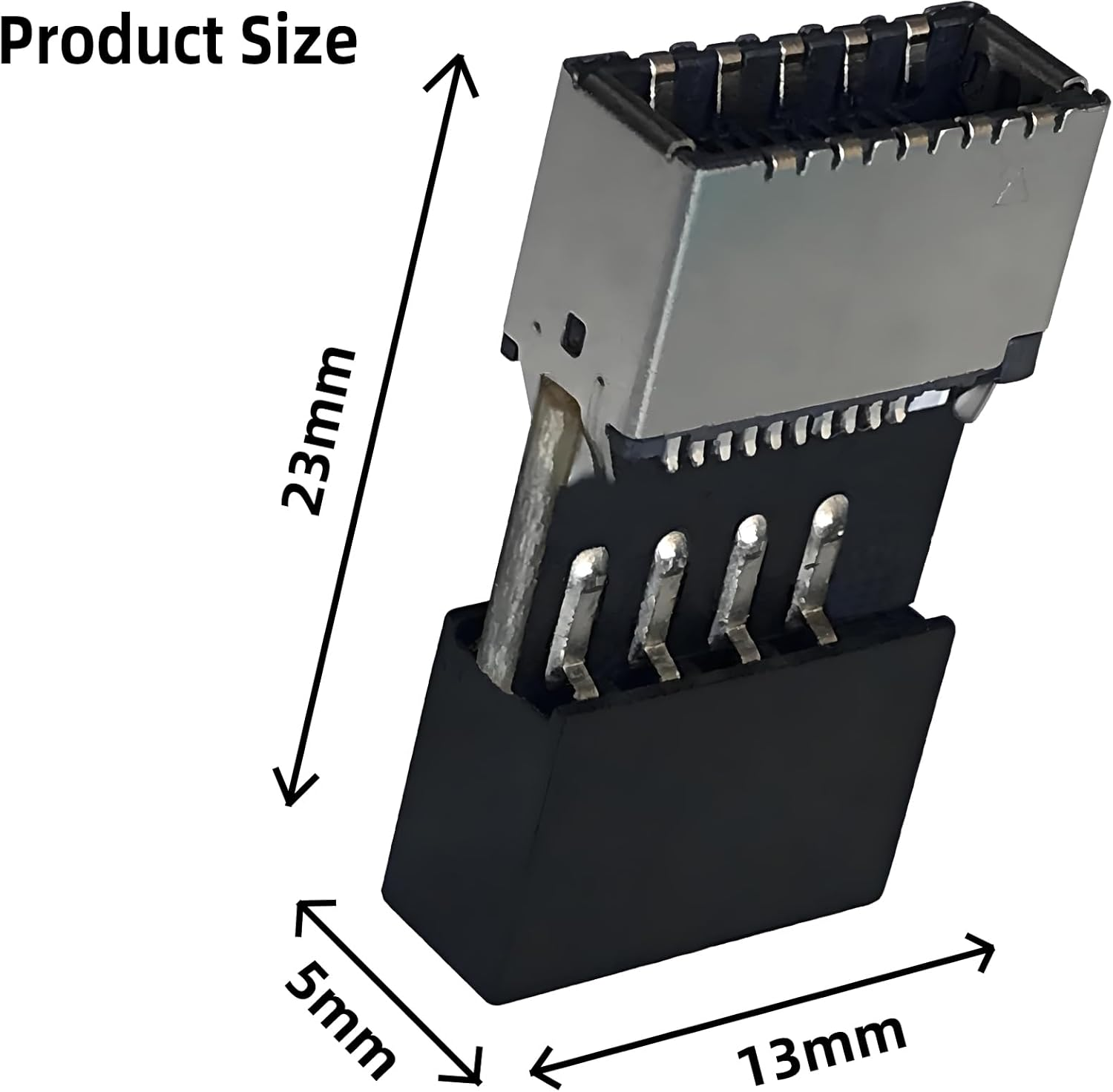 USB 2.0 to USB 3.2 Gen 1 Header Adapter Front Panel Connector Motherboard USB 9Pin to Type-E/Usb C image number 2
