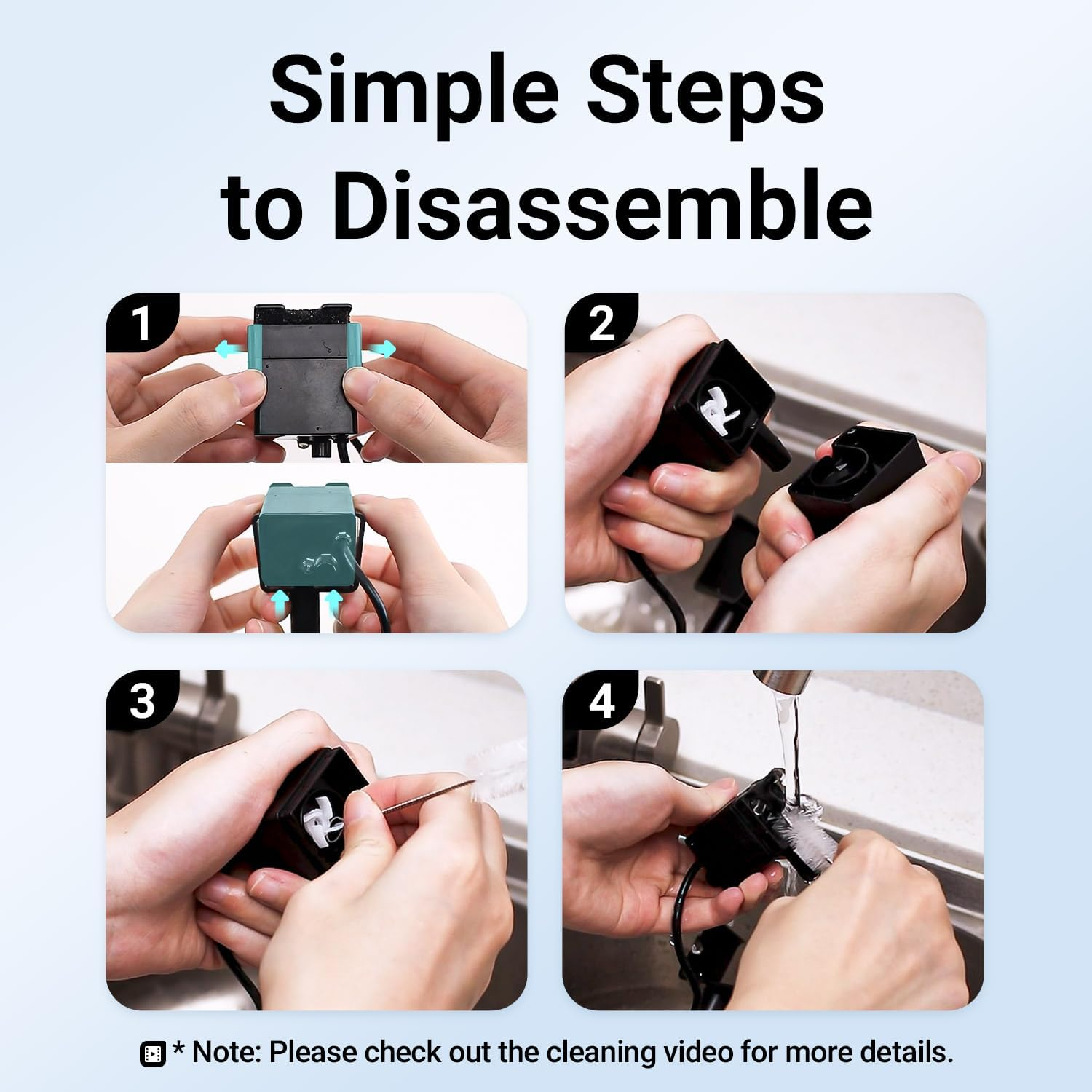 Downypaws Cat Fountain Pump for DPWFP6, White