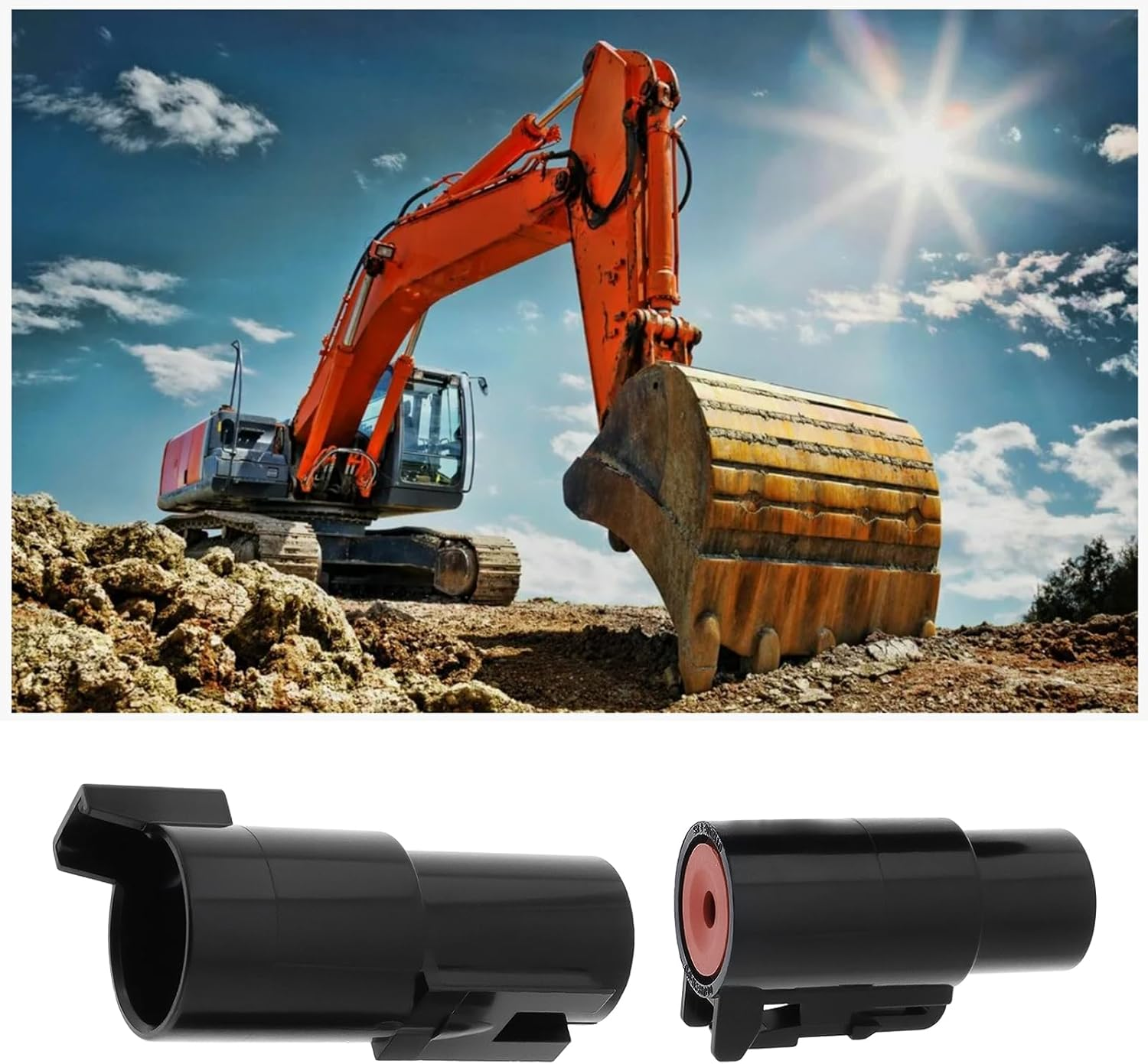 Emsea 1 Set 1Pin Connector Kit ST6287 DTHD Connector DTHD04-1-8P DTHD06-1-8S for Heavy Equipment Electric Vehicles Agricultural Machinery image number 6