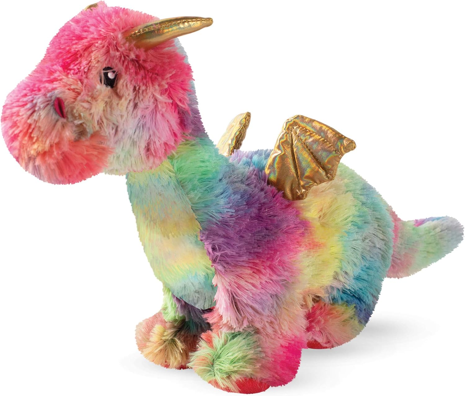 FRINGE Studio Dog Toy, Rainbow Dragon-Plush Pet Toy (289365) image number 3