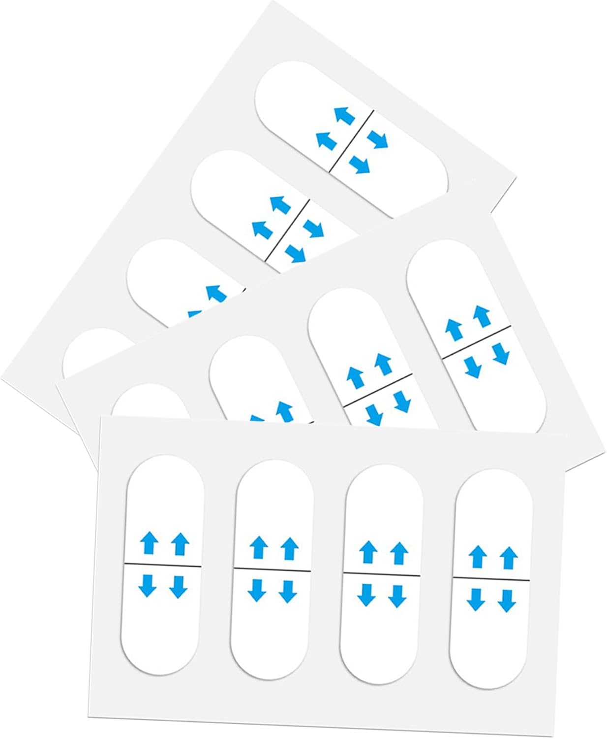 EKIND Face Lift Tape Invisible, 12PCS Facial Line Smoothing & Firming Tape for Women, V-Shaping, Double Chin, Wrinkles & Saggy Skin Reduction