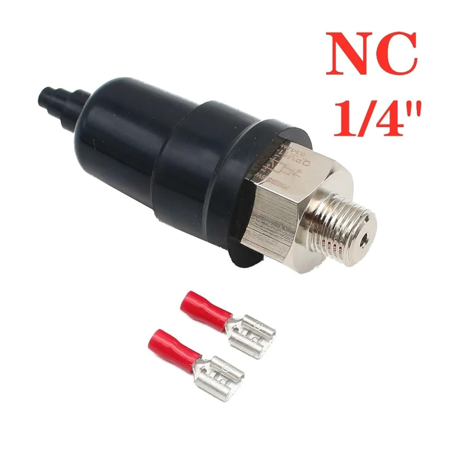 KLVN 1/4" 1/8'' Micro Pressure Adjustable Diaphragm Hydraulic Switch QPM11-NC / QPM11-NO Pressure Switch Wire External Thread Nozzle (Color : OPM11-NC 1-4)