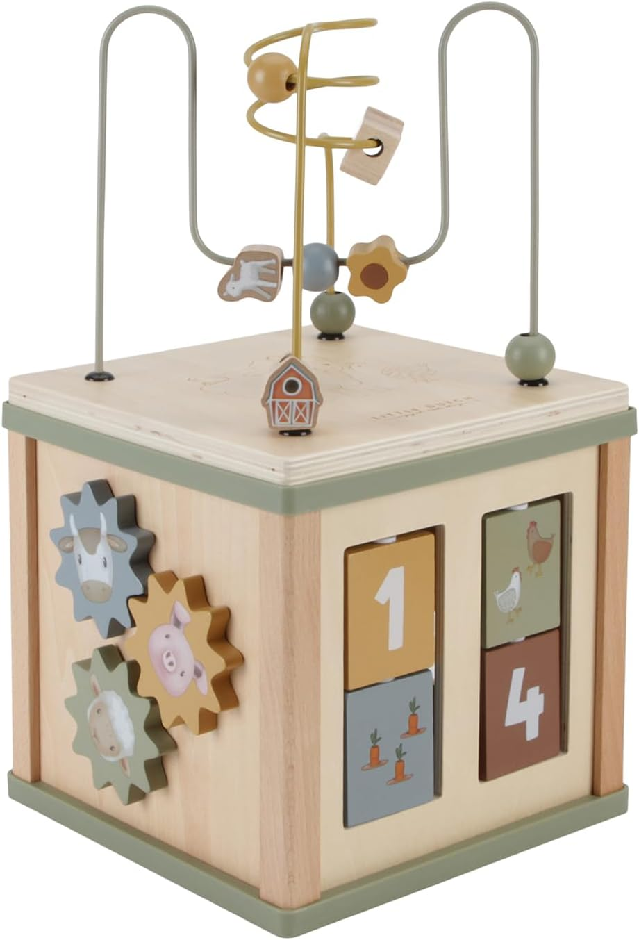 Little Dutch Little Farm Activity Cube image number 4