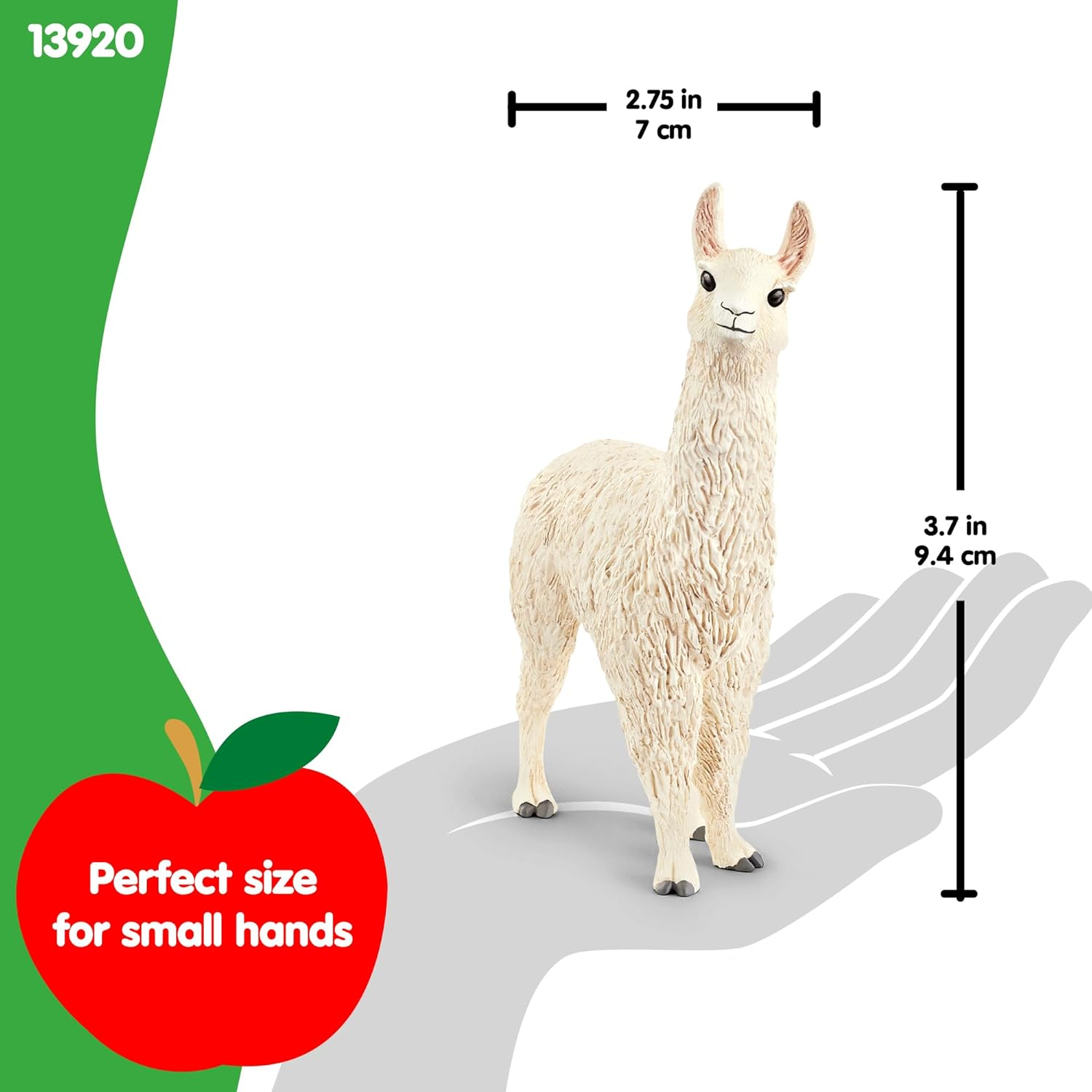 Schleich Farm World, Realistic Farm Animal Toys for Boys and Girls Ages 3 and Above, Llama Toy Figurine image number 2
