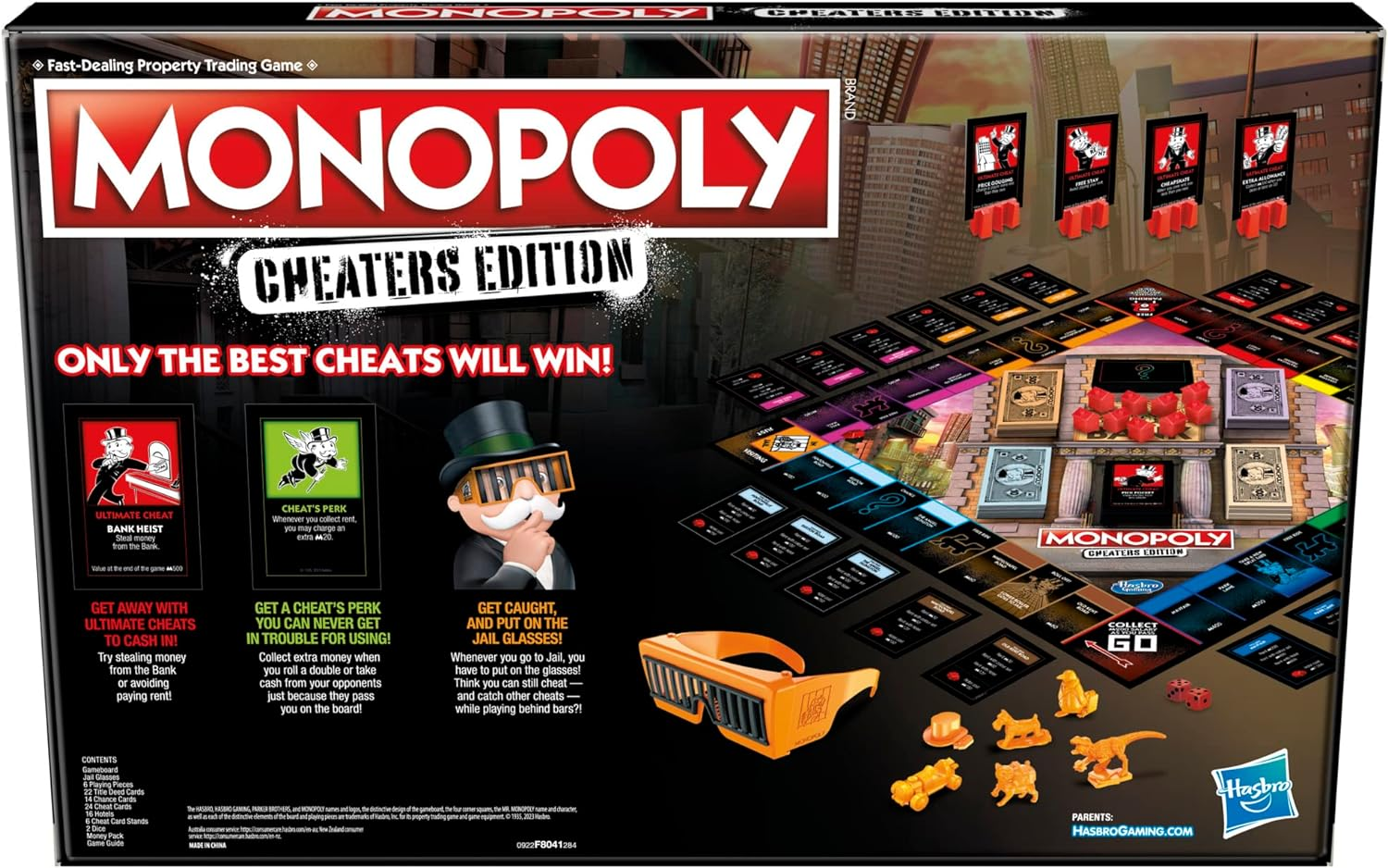 Monopoly Cheaters Edition Board Game for Families and Kids, Family Game for 2-6 Players image number 5