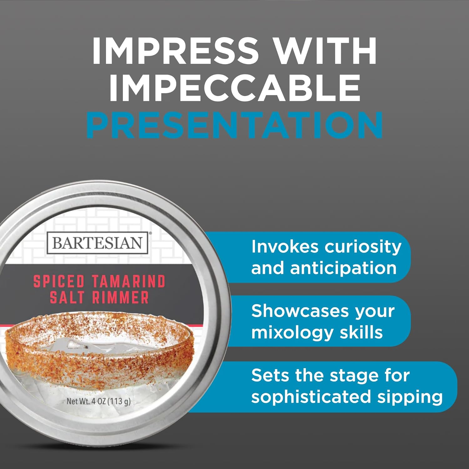 Bartesian Triple Berry Sugar Cocktail Glass Rimmer - Cocktails Glasses Sweet Rimming Garnish for Bar Drink Lemon Drop, Margaritas, Gimlets, Cosmopolitan - Home Bartending Mixology Supplies image number 2