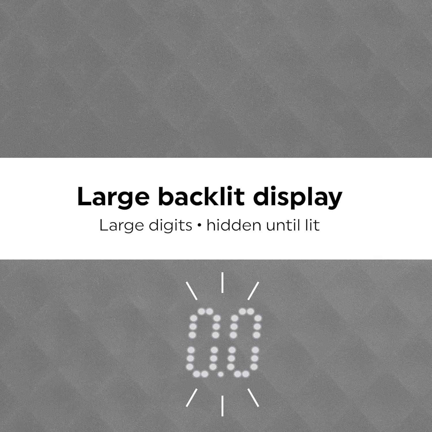 Salter Splash Anti-Slip Silicone Bathroom Scale 180Kg, Black image number 2