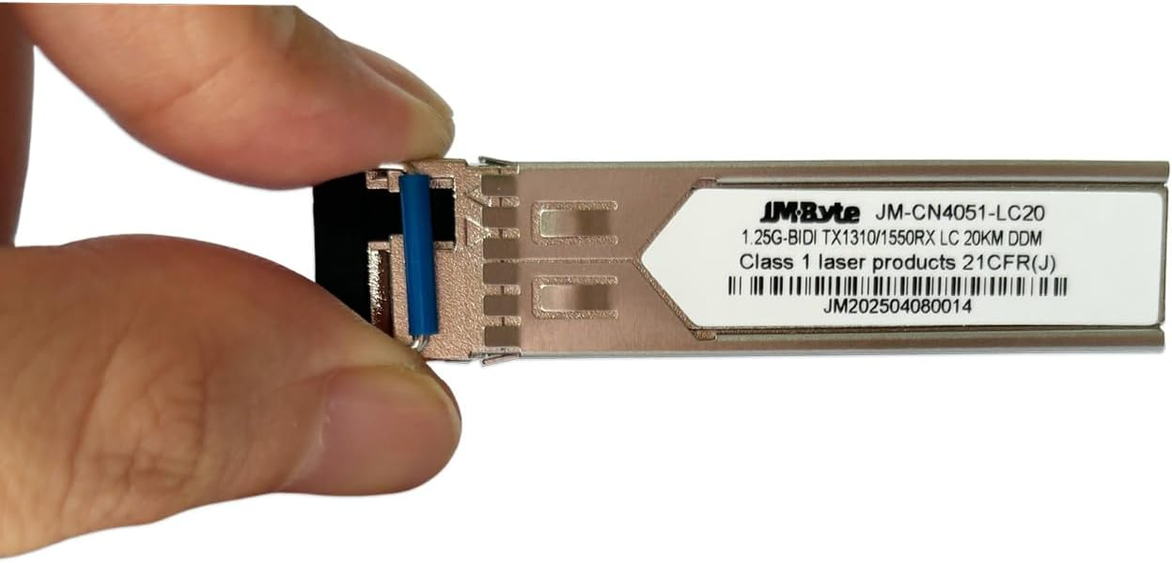 1.25G SFP Optical Module, BIDI TX1310/1550RX LC Gigabit Single-Mode Fiber Network Transceiver (20KM, DDM, JM-CN4051-LC20) image number 6