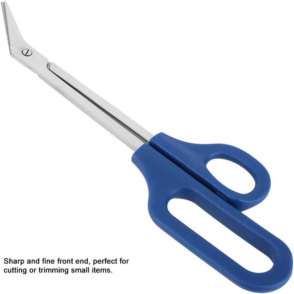 Long Handled Toenail Scissors Clippers Easy Reach Handle Unque Design Ergonomic Cuticle Scissor Ingrown Toenail for Seniors image number 1