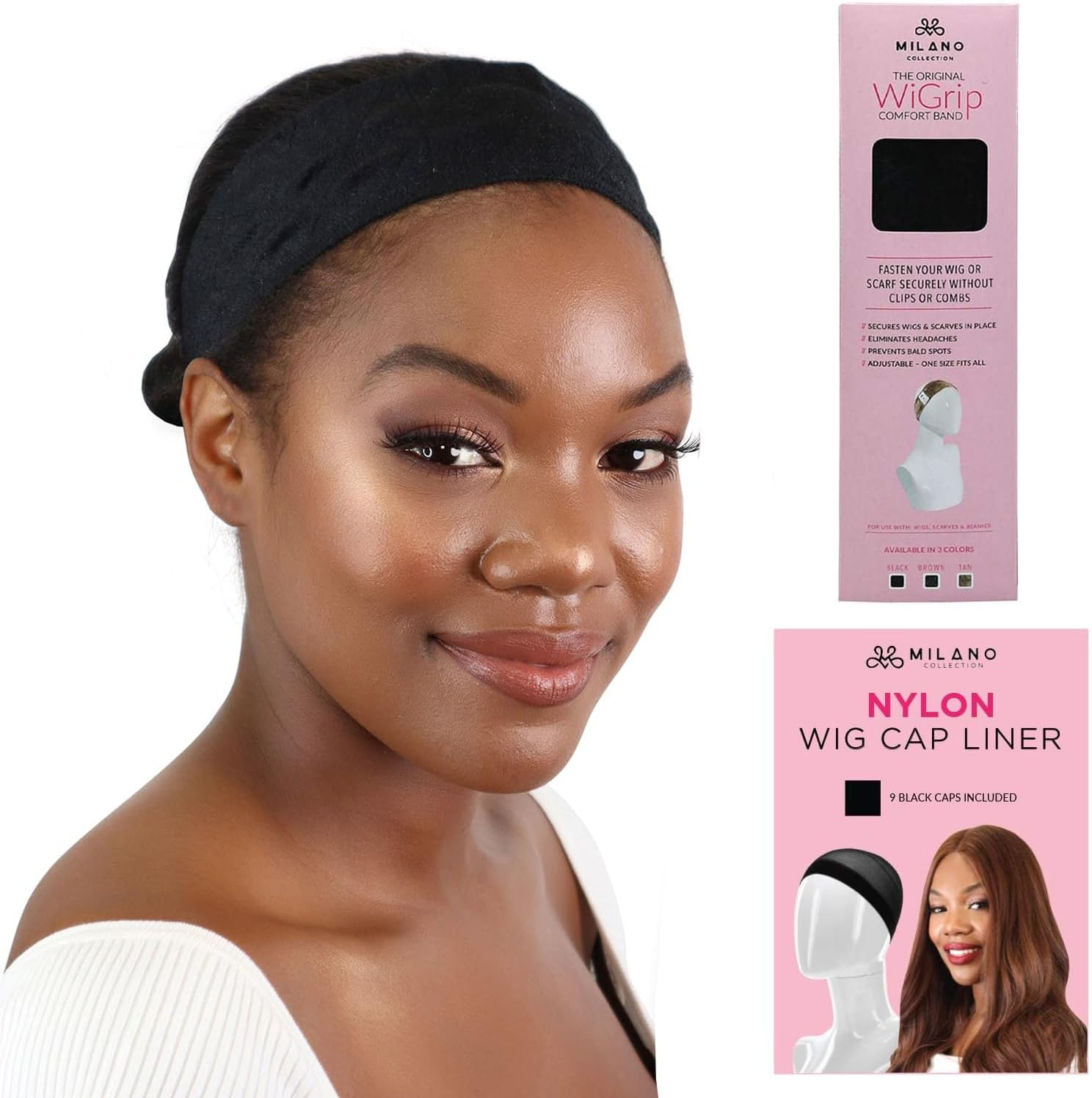 MILANO COLLECTION Wi-Grip Extra Hold Wig Comfort Band