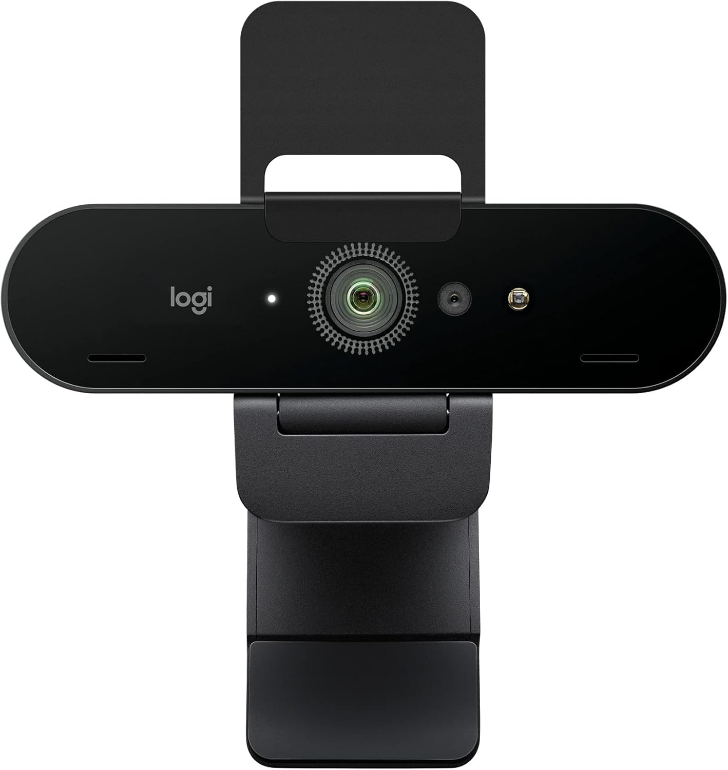 Logitech Brio Stream Webcam - Ultra 4K HD Video Calling, Noise-Cancelling Mic, HD Auto Light Correction, Wide Angle, Compatible with Microsoft Teams, Zoom, Google Meet on Pc/Mac, Streaming - Black image number 1
