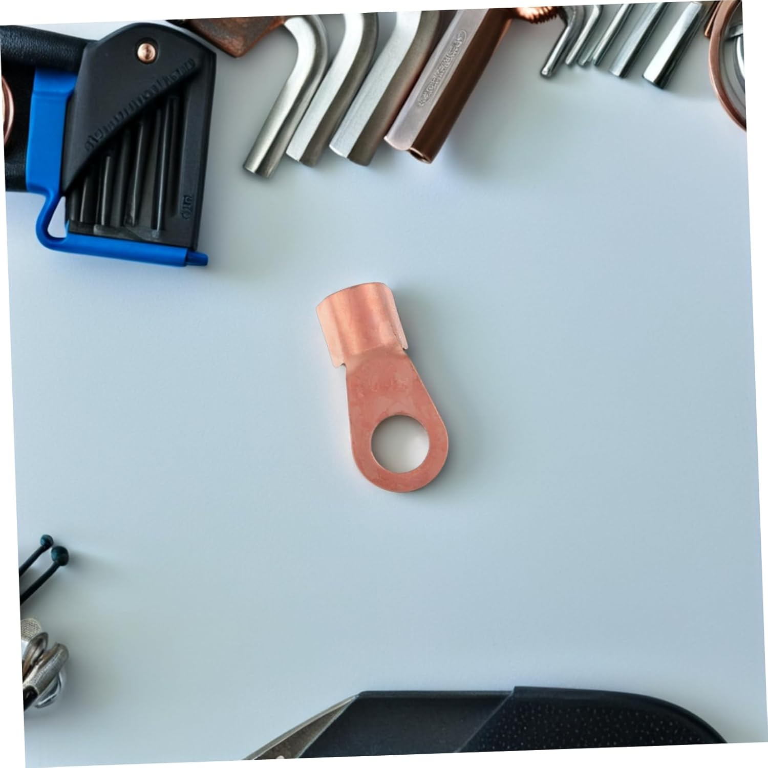 Mikinona 20Pcs Efficient Car Repair Tool Magnetic Welding Ground Clamp Wire Tail for Automotive and Welding image number 1