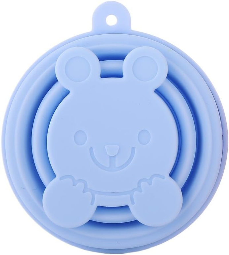 Collapsible Silicone Cup for Sterilizing Menstrual Cups and Storing Your Diva Cup - Foldable for Travel(Blue) image number 2