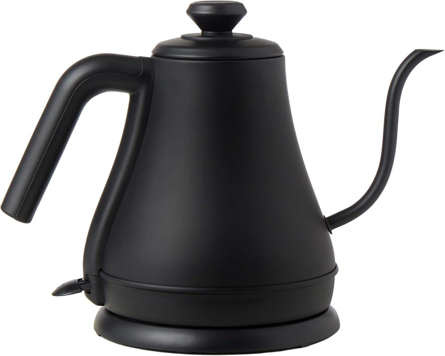 Leaf & Bean Electric Goose Neck Kettle Black, 800Ml, 28.5X18.5X20Cm - Controlled Pouring for Coffee Brewing and Tea Preparation image number 1
