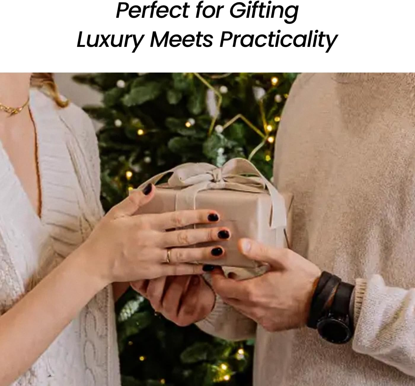 GLAMUP&reg; 6 in 1 Hot Air Styler, Upgraded Long Barrel, round Brush, Powerful High Speed Dryer, Tight Grip, Curling Volumizing Gift Set with Travel Bag image number 2