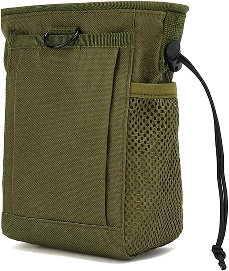 Durable Outdoor Utility Pouch, Mini Waist Bag, Water-Resistant Hip Pack, 210D Nylon Lining & Adjustable Drawstring Closure Compact Design for Essentials Storage(19X12X6Cm) image number 4