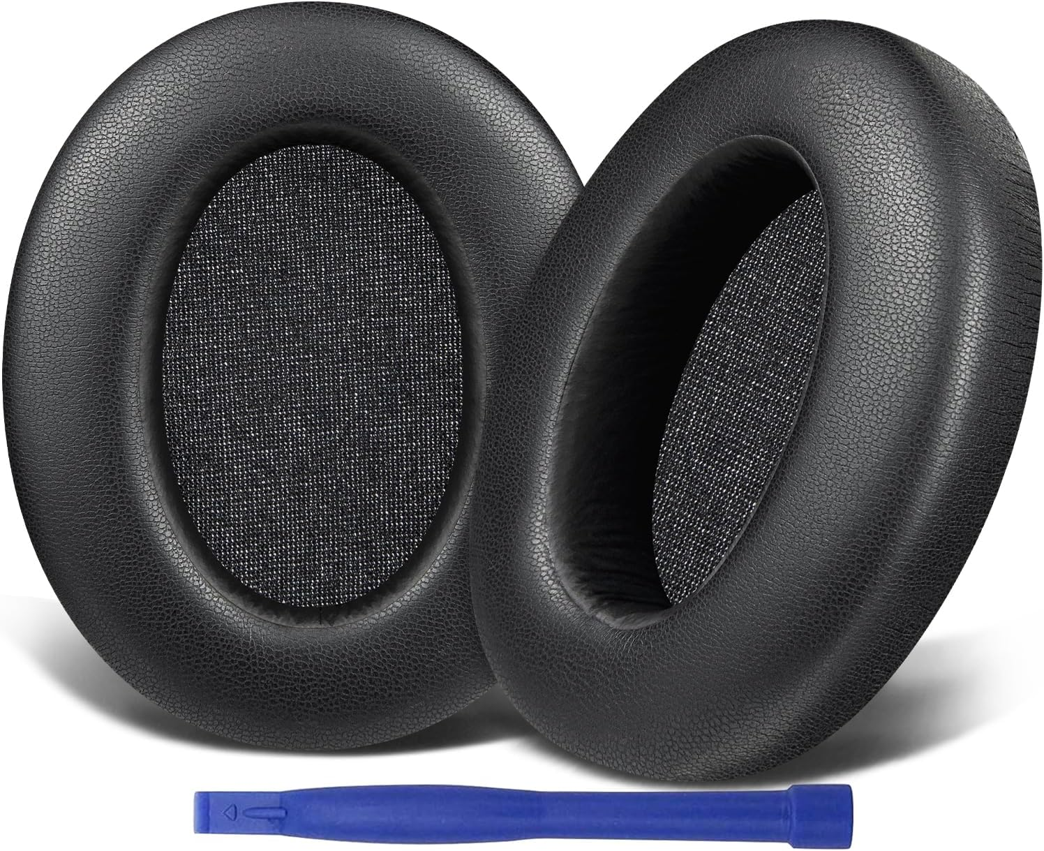 SOULWIT Earpads Cushions Replacement for Sony WH-XB910 XB910N Extra Bass Noise Cancelling Headphones, for Sony WHXB910N Wireless Bluetooth Headset, Ear Pads with Softer Protein Leather - Black