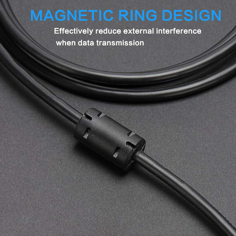 Sqrmekoko USB Interface Charging Cord Data Transfer Cable Compatible with Olympus Stylus Tough TG 860 TG 870 TG 830 TG 630 Cameras-4.9Ft image number 5