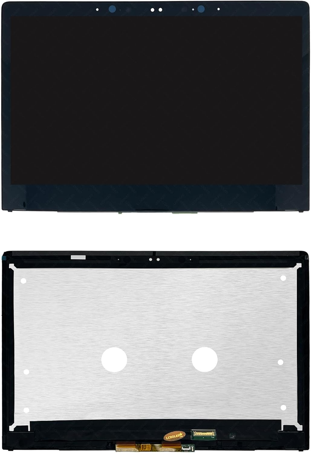 LCDOLED Replacement 13.3 Inches Fullhd 1080P IPS M133NVF3.R0 LCD Panel Touch Screen Digitizer Assembly for HP Elitebook X360 1030 G2 (No-Bezel) (1920X1080-40 Pins Connector) image number 3