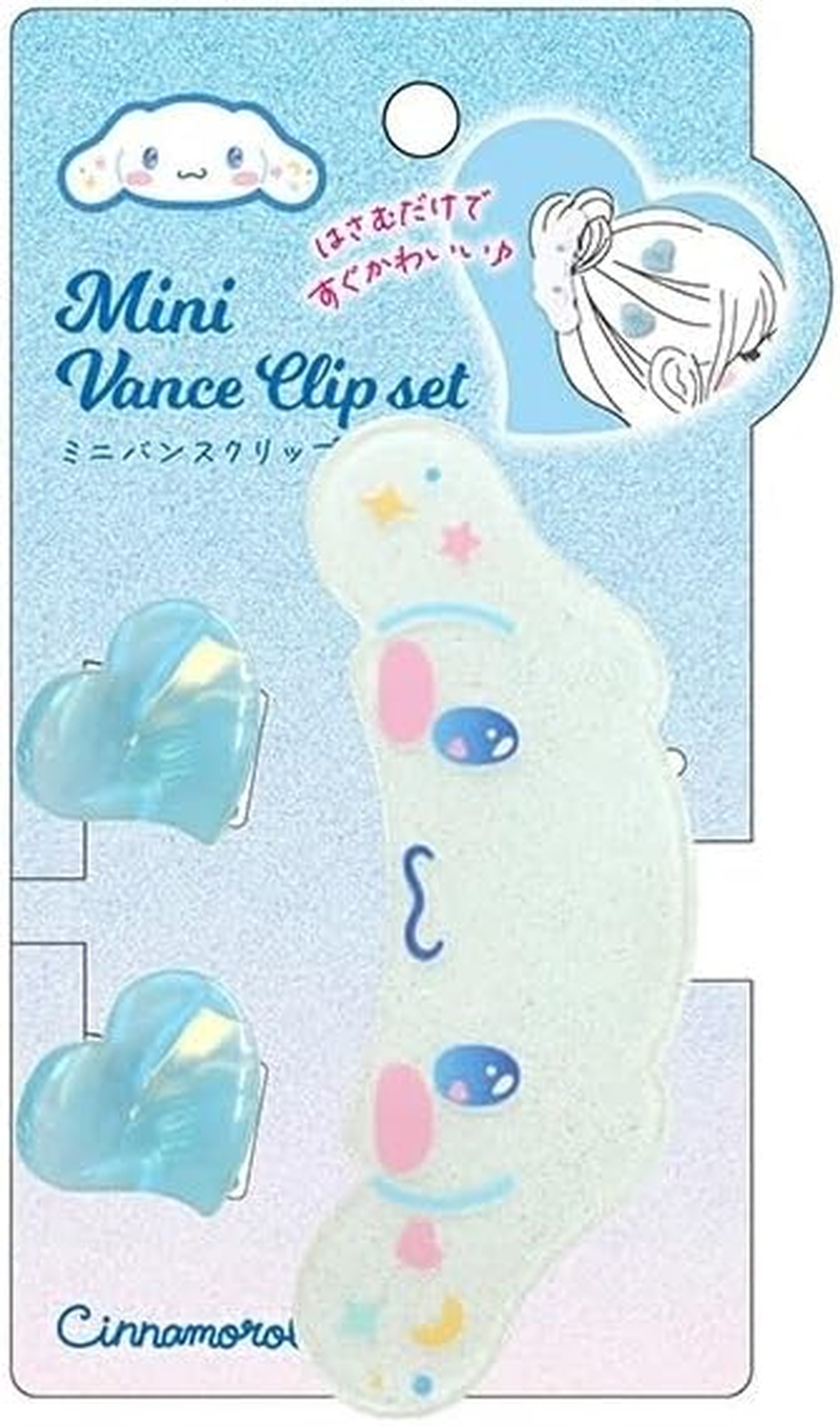 Morimoto Sangyo Sanrio Cinnamoroll RM-8494 Mini Van Clip Set H4 X W10.7 X D 3 Cm image number 1