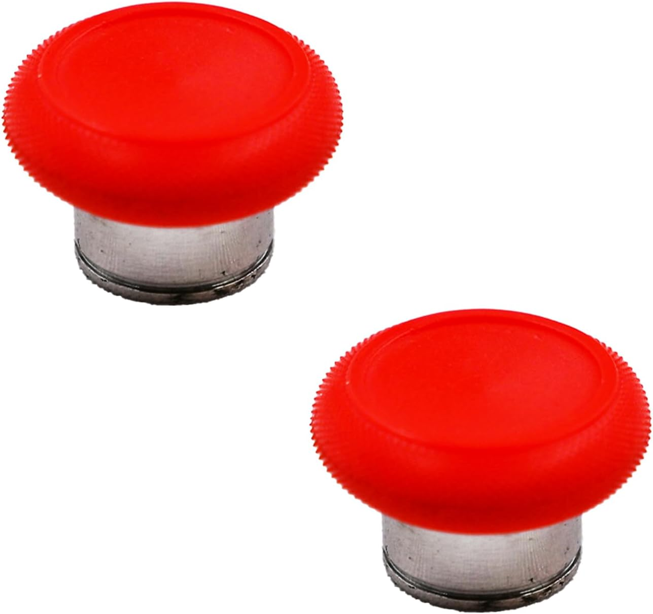 2 in 1 Metal Thumbsticks Replacement for Elite Series 2 Core Controllers, Elite Series 2 Controller Replacement Thumbsticks, Thumbsticks for Xbox Elite Series 2 Controllers (Red)