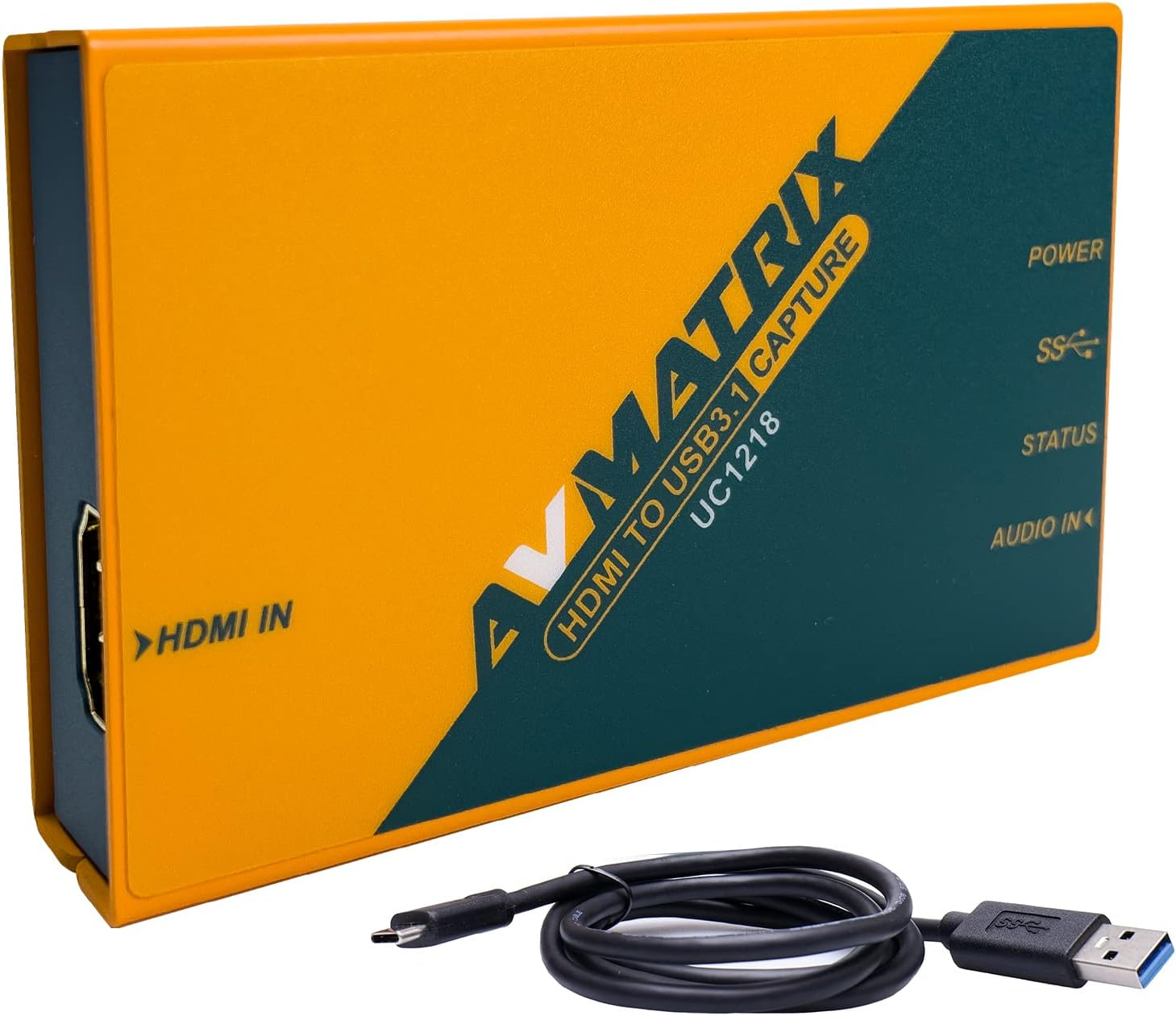 Avmatrix UC1218 Game SDI/HDMI to USB3.1 Gen1 (USB3.0) Capture Cam Link Card 1080P 60Fps Live Streaming (UC1218) image number 2