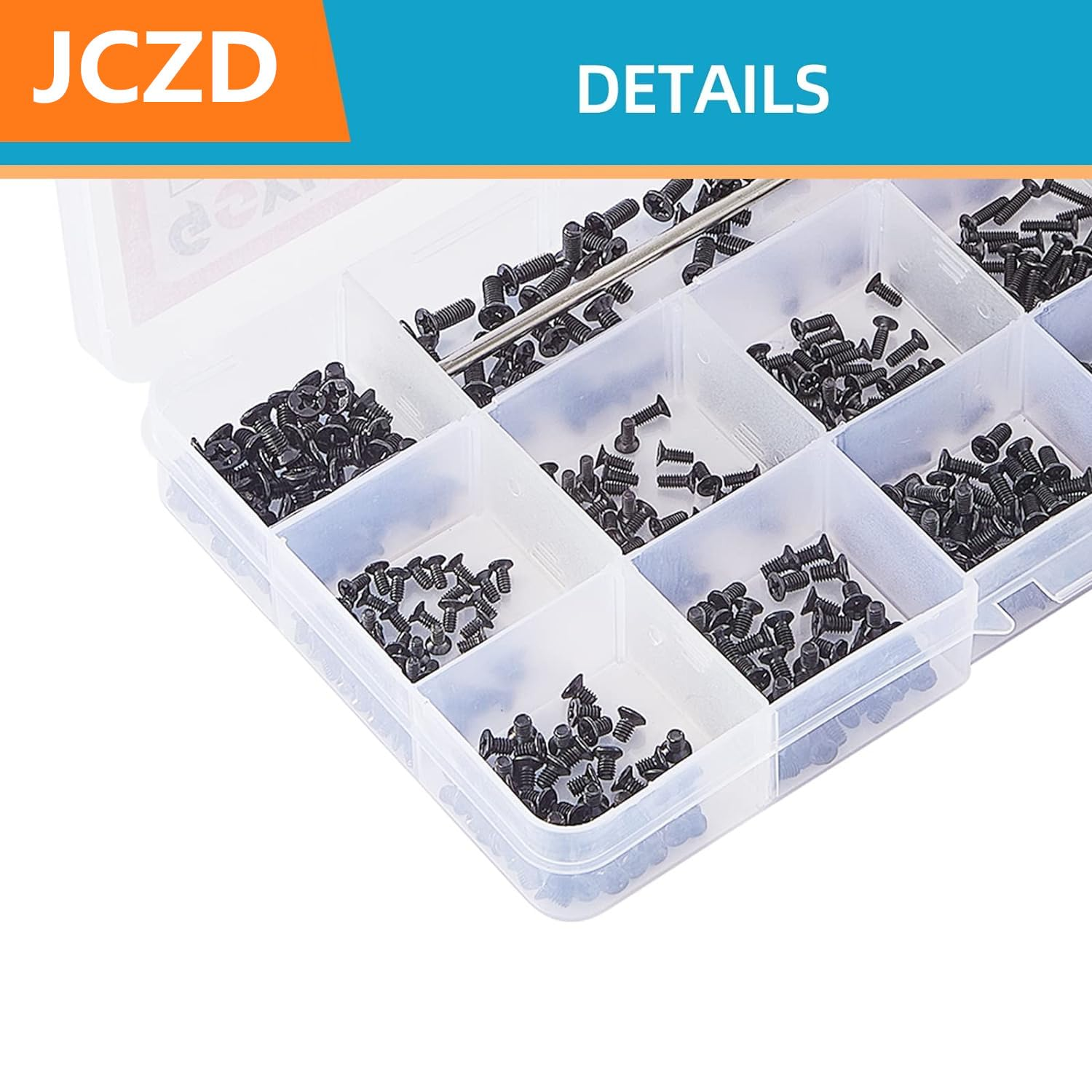 600Pcs M2 M2.5 M3 Laptop Screws, Laptop Notebook Computer Screws Set Kit for IBM HP Dell Samsung Sony Toshiba Gateway Acer Lenovo (12 Sizes)