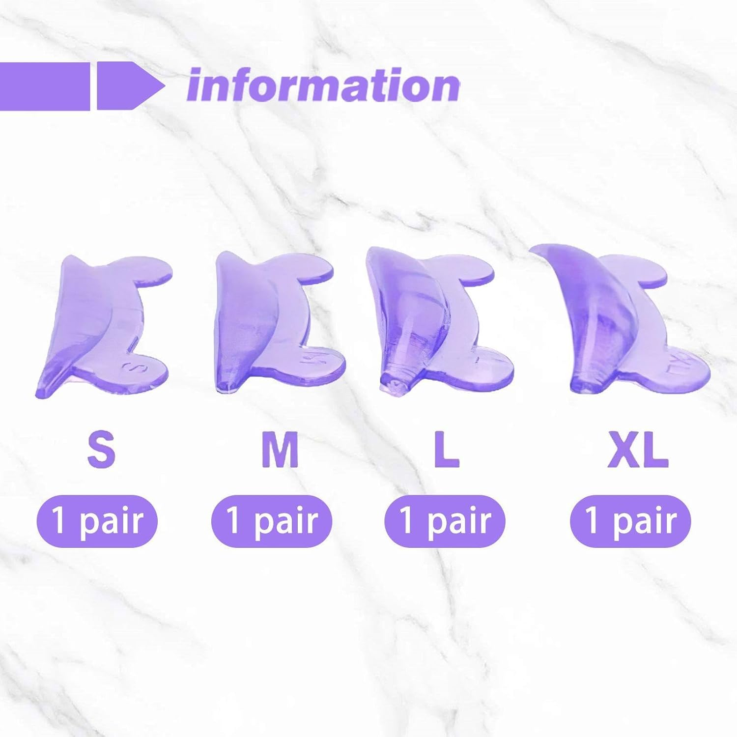 4 Pairs Eyelash Burning Seals, Eyelash Beauty Assistance Tools, Beauty Accessories, Eyelash Lifting Pads, Reusable