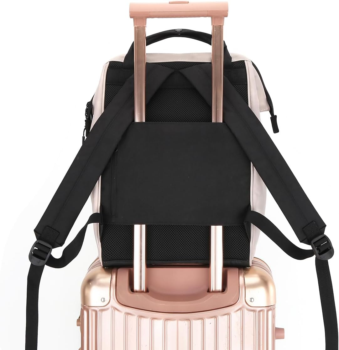 Himawari Laptop Backpack Travel Backpack with USB Charging Port Large Doctor Bag College Backpack for Women&Men image number 2