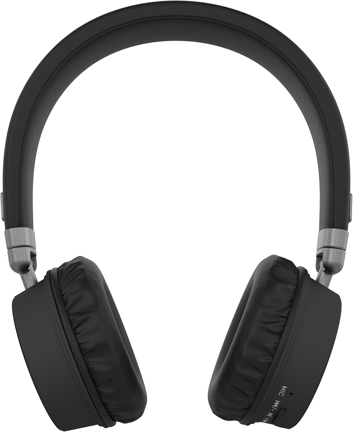 Kitsound Kit Sound Nashville Travel Overhead Headphone Microphone with Black KSNASBK image number 5