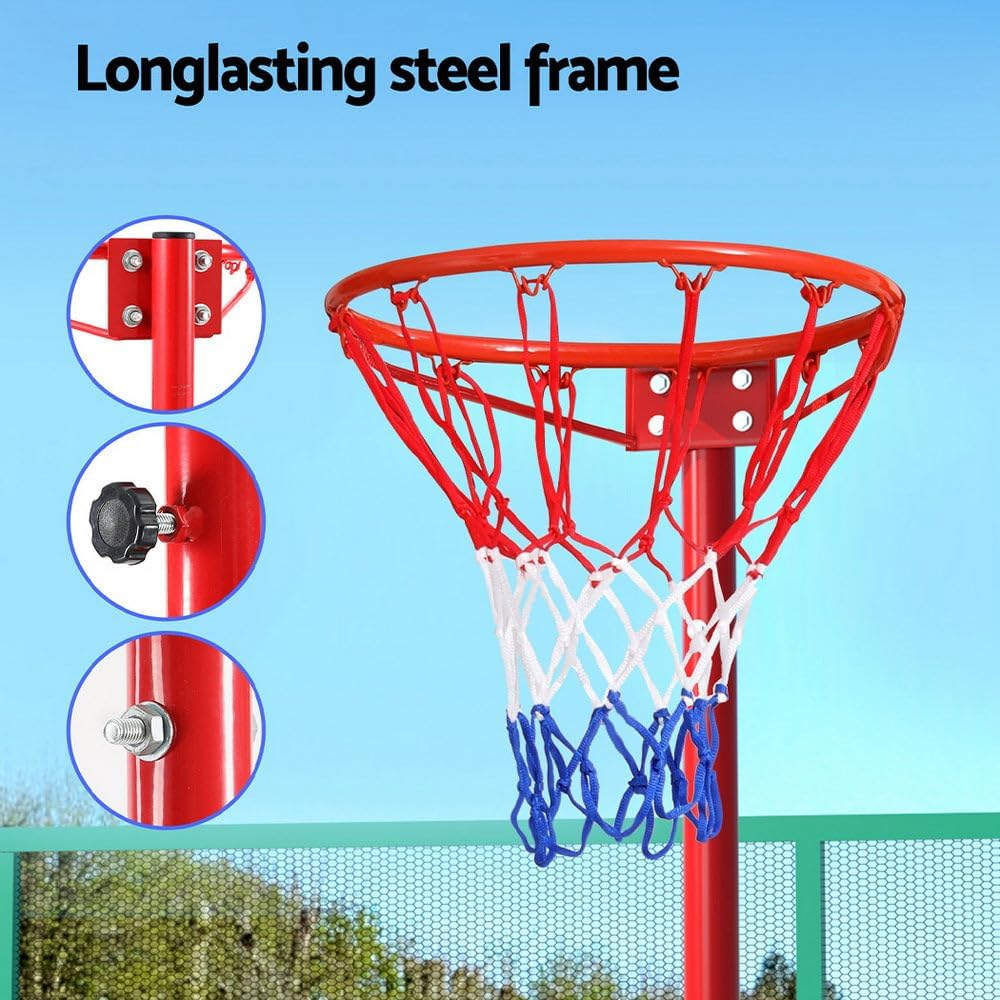 Everfit 3.05M Basketball Hoop Portable Stand System Net Ring Height Adjustable image number 5