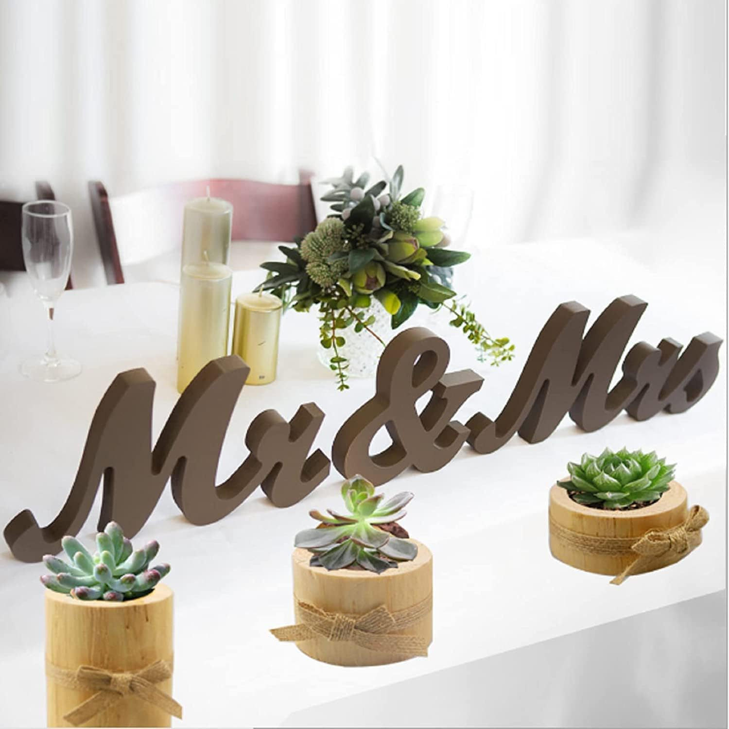 Nwsrayu Wooden Air Plant Holder Pack of 3 Wooden Air Plants Holders Air Plants Terrarium Tillandsia Streptophylla Xerographica Holders Succulent Pot Tea Light Holder image number 6