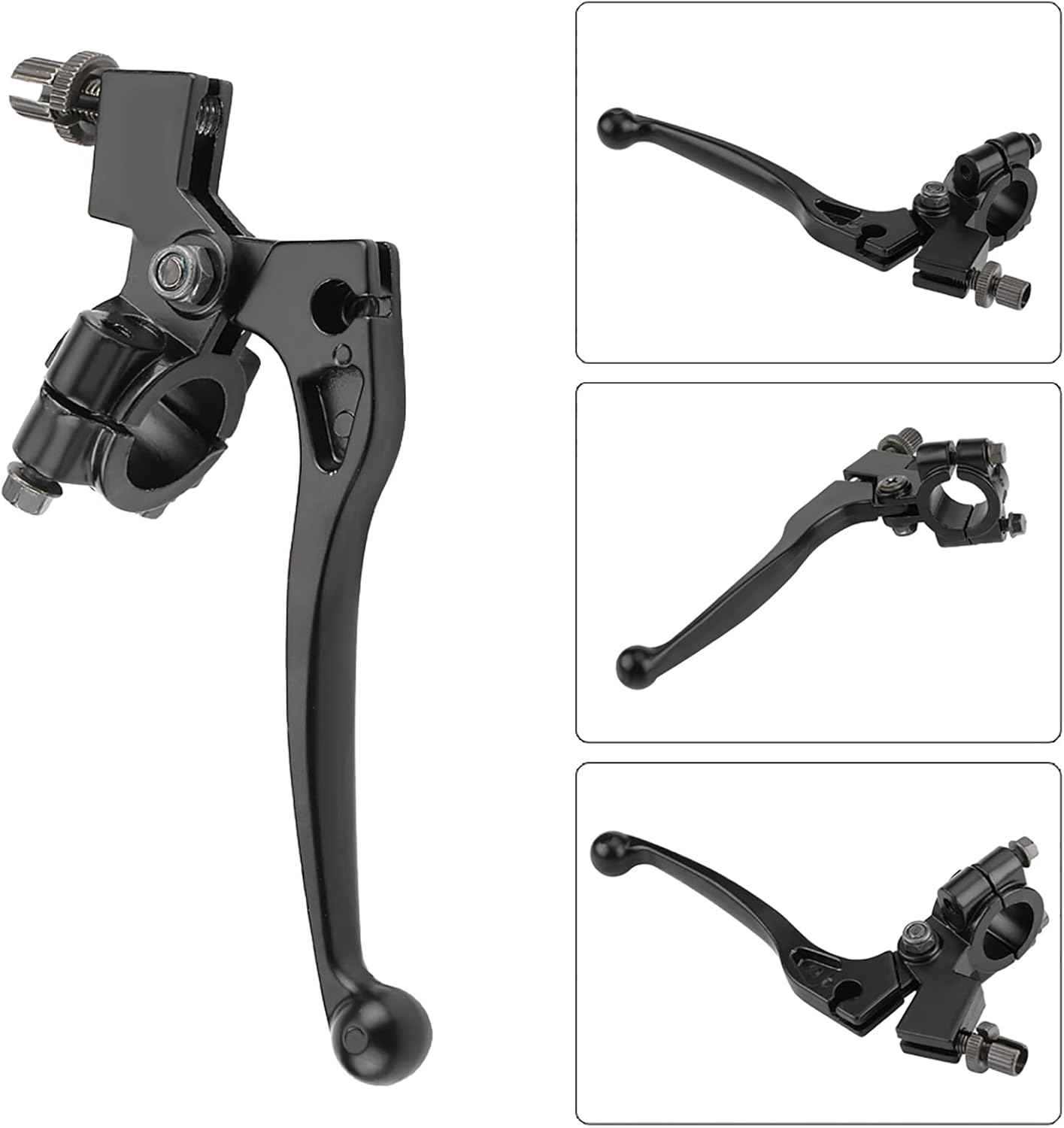 Handlebar Clutch Lever with Hanger - 22 Mm 7/8 Inch - for 50-125 Dirt Bike image number 4