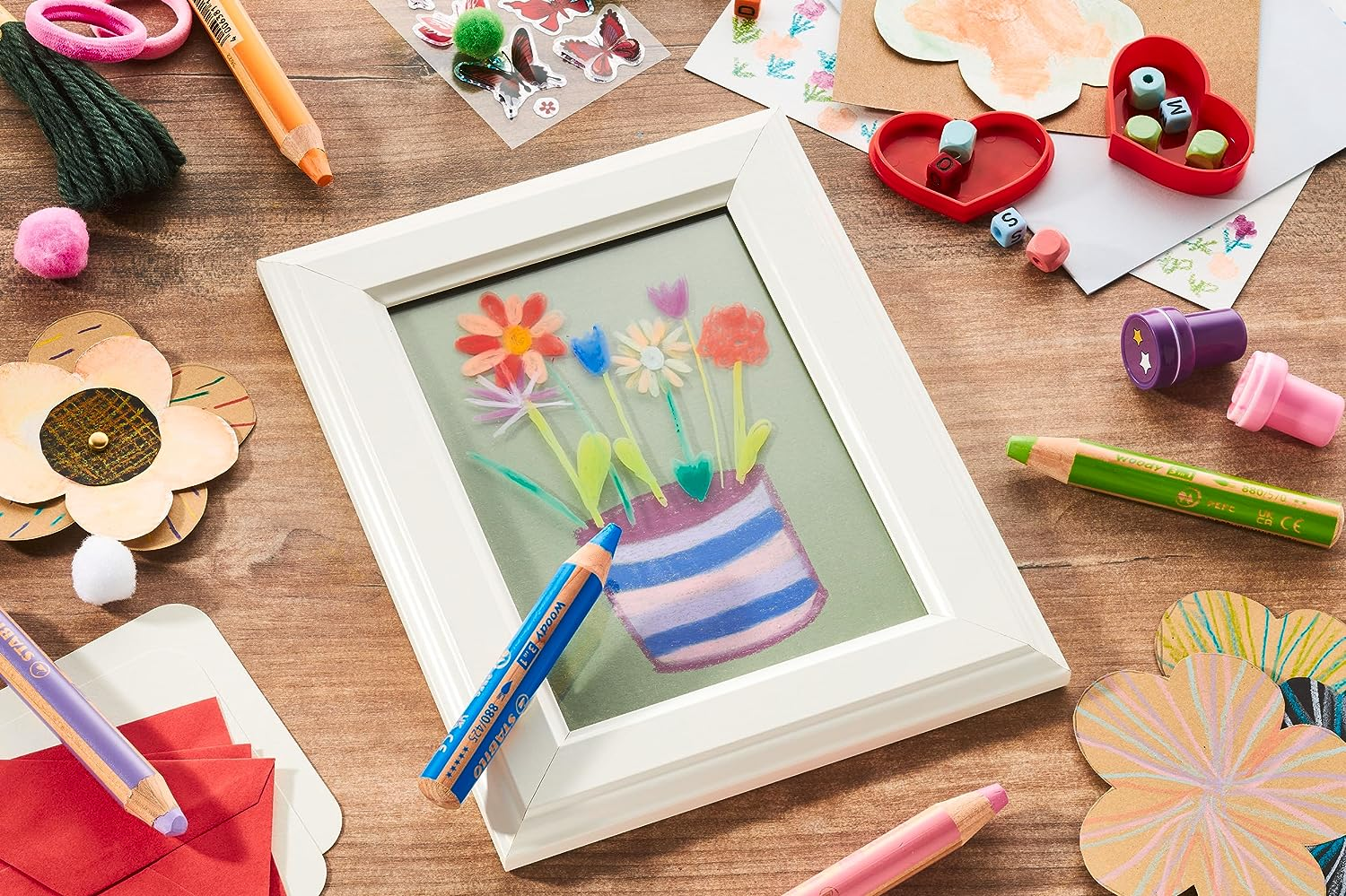 STABILO Multi-Talented Pencil Woody 3-In-1 - Single Pencil - Black - Black image number 5