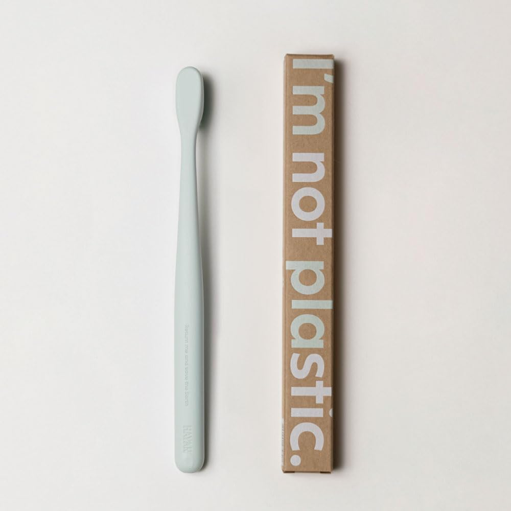 Byhayan PLA Biodegradable Toothbrush - Pistachio Green image number 4