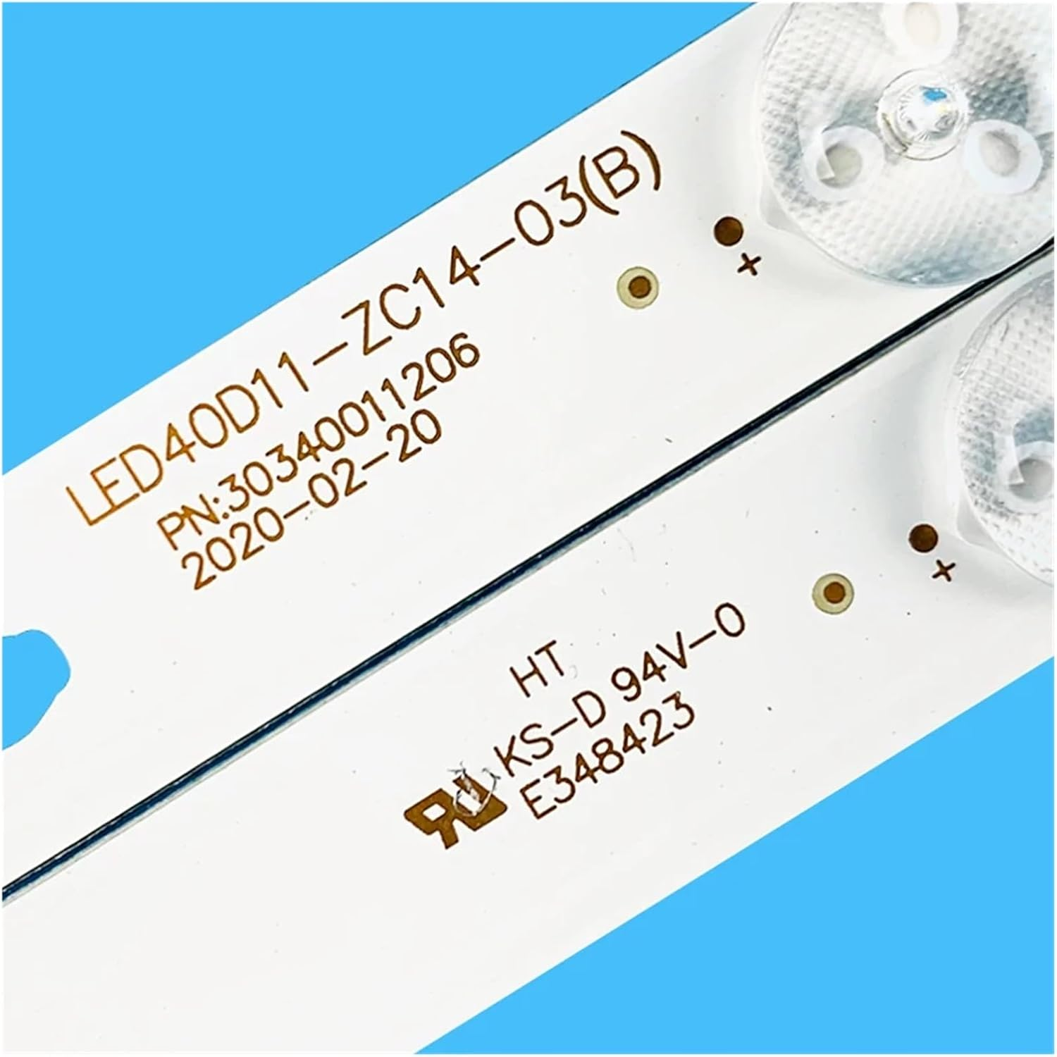 New 4Pcs/Lot 800Mm 11Leds 3V for J.V/C 40 TV LT40E71 a LSC400HN01 G01 LED40D11 ZC14 03 ZC14 01 LED40D11-ZC14-03 (B) image number 1