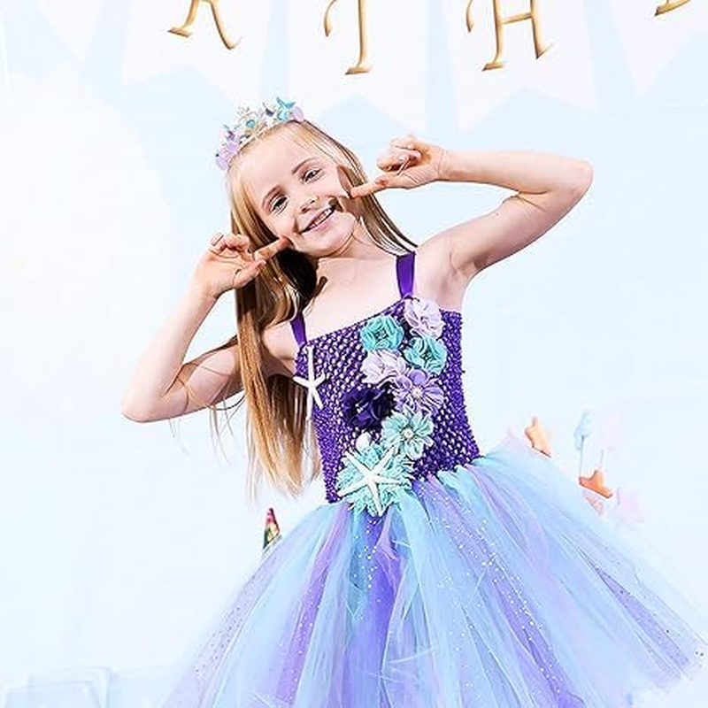 1PCS Mermaid Crown Hair Accessories: Fish Scales, Seashell Headband Tiara for Women, Girls - Costume, Birthday Party, Halloween, Prom Gifts image number 2