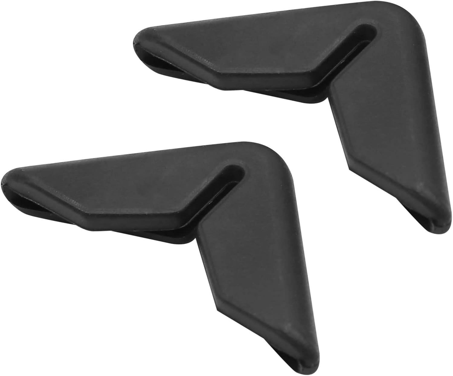 Uxcell 2Pcs Black Universal Automobile Car Side Door Edge Corner Guard Protector