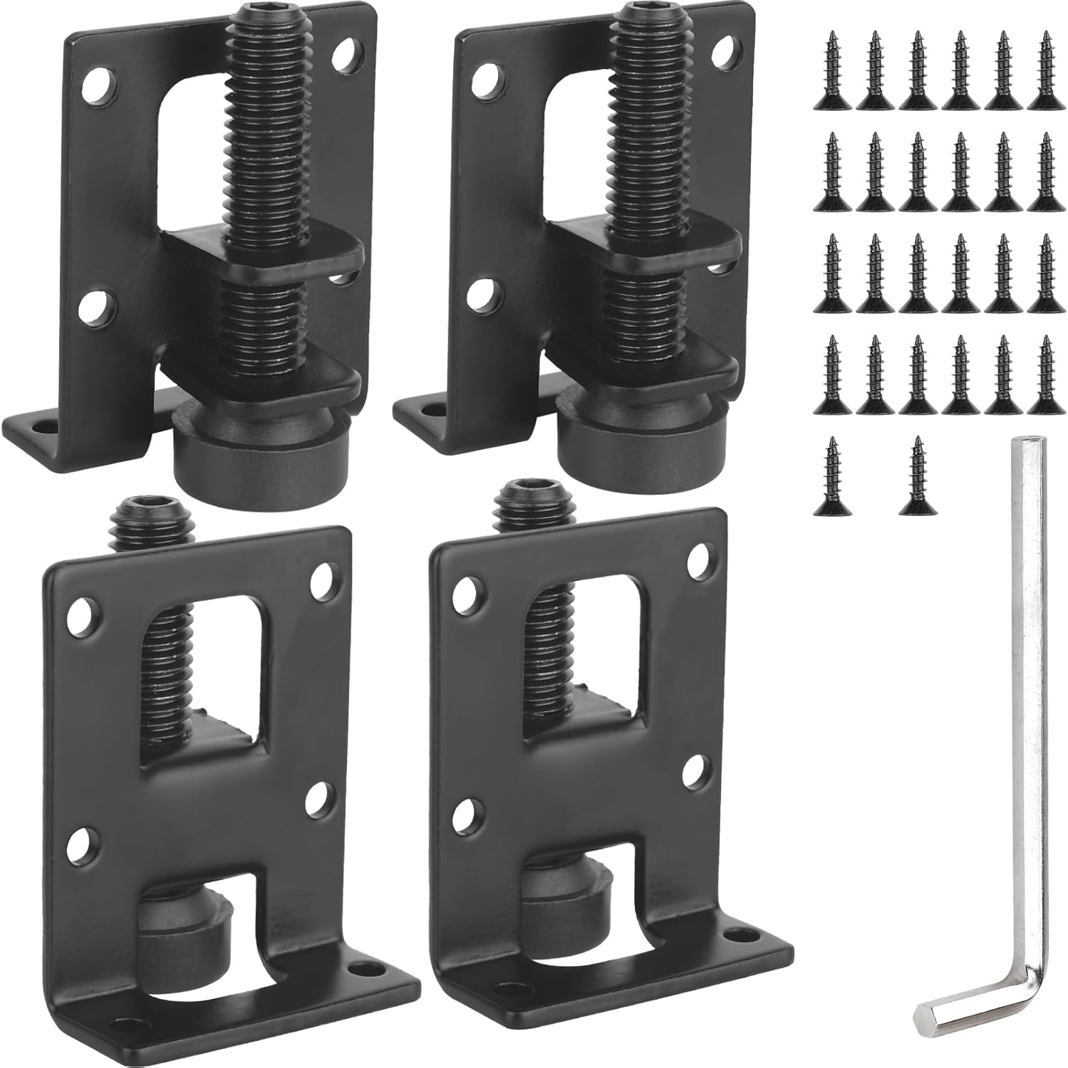 Anwenk Leveling Feet Heavy Duty Furniture Levelers Adjustable Table Leg Leveler W/Lock Nuts for Furniture,Table, Cabinets, Workbench,Shelving Units and More (8)